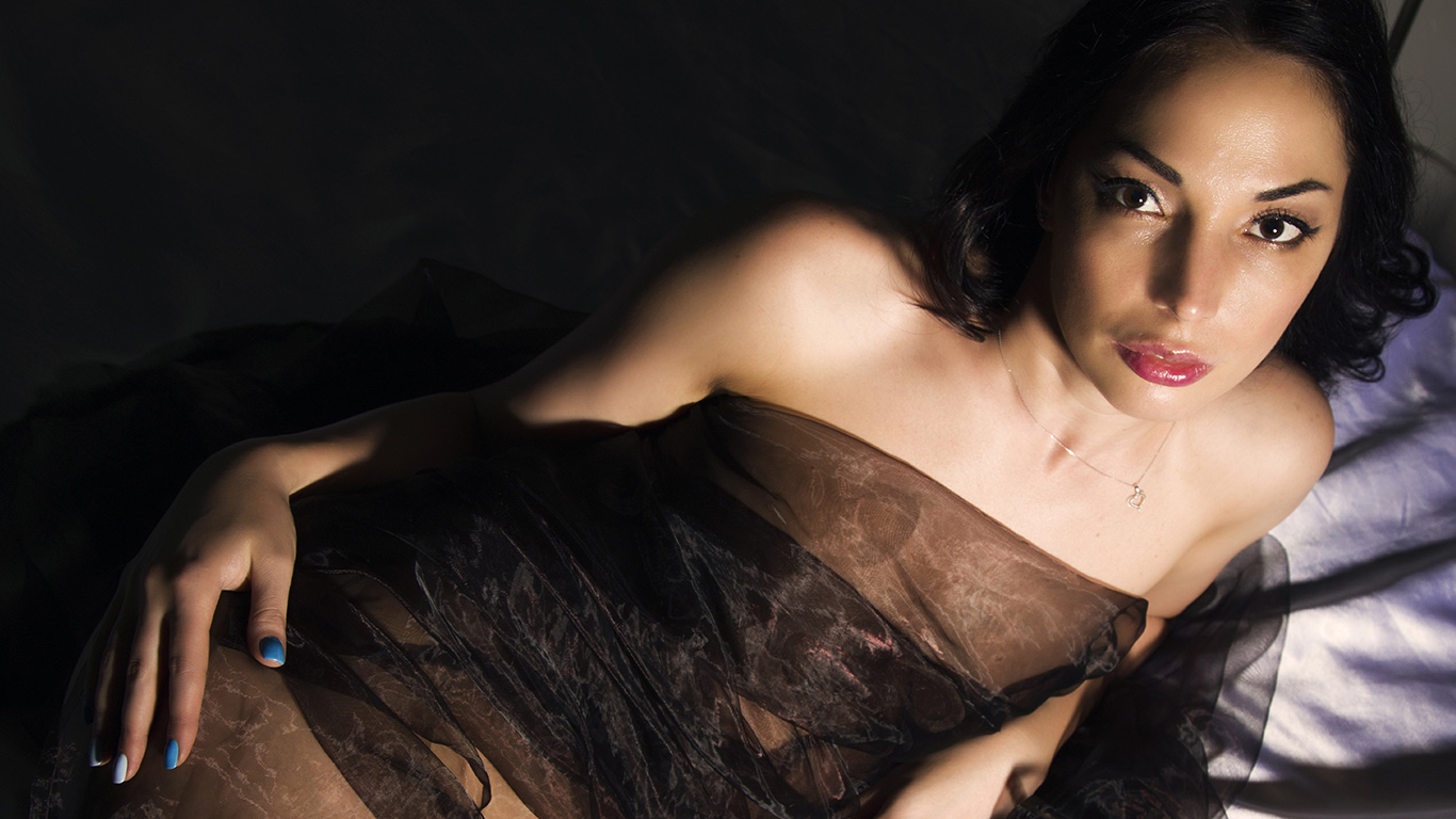 Photo de femme en image de fond